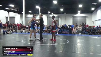 149 lbs 2nd Place Match (8 Team) - Chaney Lewis Jr., Pennsylvania Red vs Parker Casey, Iowa