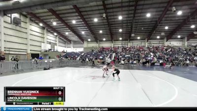 70 lbs Cons. Round 3 - Brennan Vuksinick, Timpanogos Wrestling vs Lincoln Davidson, Sons Of Atlas