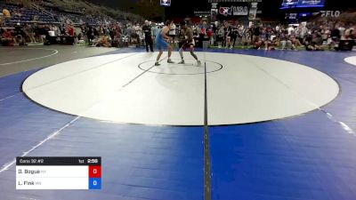 160 lbs Cons 32 #2 - Devone Bogue, New York vs Lane Fink, Minnesota