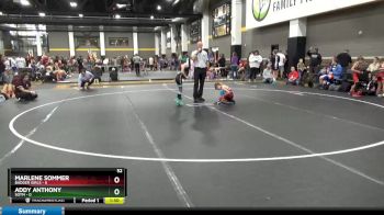 52 lbs Round 2 (4 Team) - Marlene Sommer, Badger Girls vs Addy Anthony, SOTM