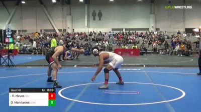 157 lbs Rd Of 32 - KeShawn Hayes, Ohio State vs Dom Mandarino, Stanford