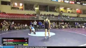 152 lbs Round 3 (8 Team) - Brett Powers, Beatrice vs Jason Rivera, Papillion-La Vista South