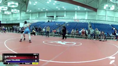 220 lbs Semifinal - Alex Taylor, OH vs Logan Tollison, MI