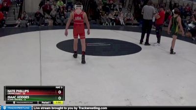 105 lbs Round 3 (4 Team) - Ryan Brown, Crown Point vs Grady Tunison, Floyd Central