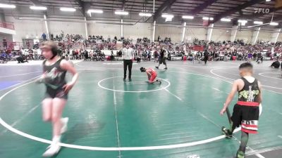 98 lbs Quarterfinal - Macoy Bellison, Montezuma Creek Roughnecks vs Allie Pratt, Bayfield