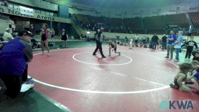 110 lbs Rr Rnd 2 - Tucker Pelley, Piedmont vs Marlaina Jamison, Bristow Youth Wrestling