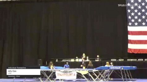 Ally Cox - Individual Trampoline, HPA - 2021 USA Gymnastics Championships