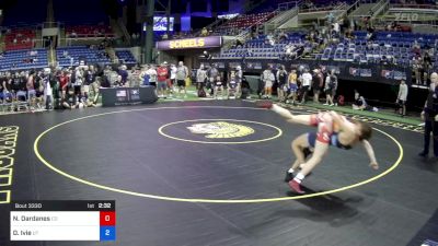 126 lbs Rnd Of 64 - Nick Dardanes, Colorado vs Dillon Ivie, Utah