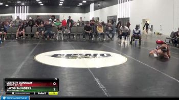 75 lbs Round 3 (8 Team) - Jacob Saunders, West Virginia vs Jeffery Dunaway, Olympia (NY)