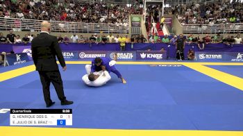 GABRIEL HENRIQUE DOS S. OLIVEIRA vs ELIOENAI JULIO DE S. BRAZ 2024 Brasileiro Jiu-Jitsu IBJJF