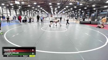 130 lbs Rd# 10- 4:00pm Saturday Final Pool - Dustin Kohn, Ranger WC vs Jackson Weller, Scorpions