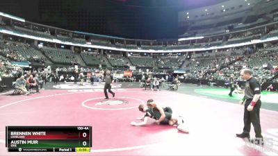 150-4A Cons. Round 1 - Brennen White, Loveland vs Austin Muir, Erie