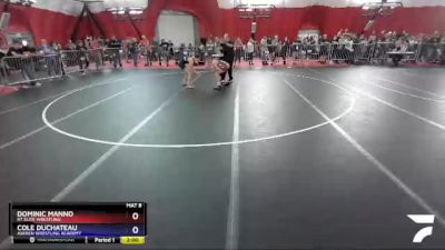 114 lbs Champ. Round 1 - Dominic Manno, RT Elite Wrestling vs Cole DuChateau, Askren Wrestling Academy