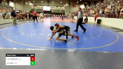 85 lbs Semifinal - Kashta Freeland, Glasgow Wrestling Academy vs Chanse Hall, Compound Wrestling