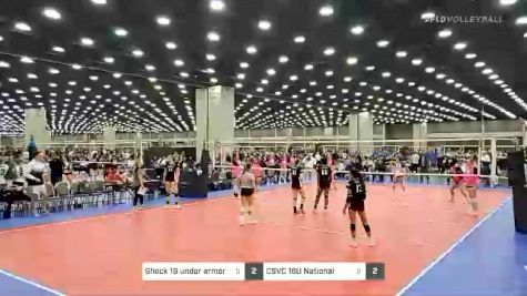 Shock 16 under armor (GW) vs CSVC 16U National - 2022 JVA World Challenge presented by Nike - Expo Only