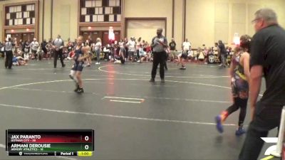 82 lbs Finals (8 Team) - Jax Paranto, Gotham City vs Armani Derousie, Armory Athletics