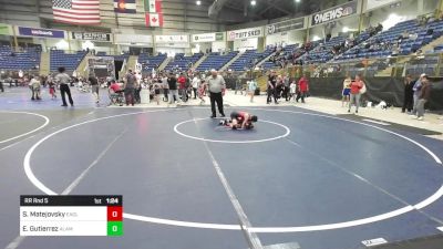 80 lbs Rr Rnd 5 - Sailor Matejovsky, Eaglecrest WC vs EmmaLee Gutierrez, Alamosa