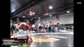 136-149 lbs Round 2 - Jake Hughes, Young Guns Wrestling Club vs Thomas Brauer, Maurer Coughlin Wrestling Club