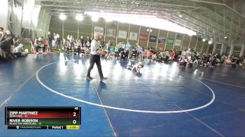 45 lbs Round 2 (4 Team) - Zipp Martinez, Bear Cave vs River Robison, Black Fox Wrestling