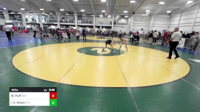 88 lbs Consi Of 4 - Michael Puff, Refinery WC vs Zack Dixon, KT Kidz