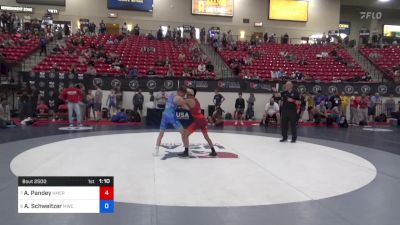 41 kg Cons 4 - Arav Pandey, American Dream Wrestling Club vs Ace Schweitzer, MWC Wrestling Academy