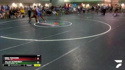 220 lbs Round 3 (6 Team) - Talan Humphrey, FC Boom Squad vs Erik Tomanek, STL Red