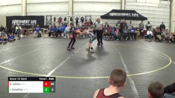75 lbs Round 1 (4 Team) - Isaiah Scheffler, Attack Pack vs Charlie Jones, Ares