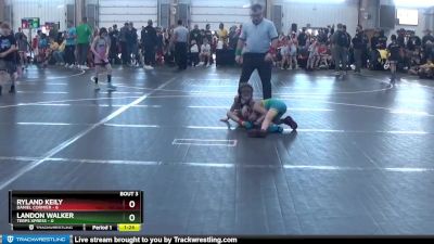 52 lbs Round 3 - Ryland Keily, Daniel Cormier vs Landon Walker, Terps Xpress