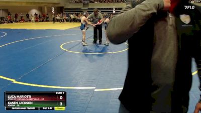 93 lbs Semis (4 Team) - Tucker McLennan, STMA (St. Michael/Albertville) vs Jackson Penning, Adrian