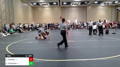 116 lbs Consi Of 32 #2 - Carmen Rosales, Tustin HS vs Chanel Gonsalves, Elite WC Hawaii