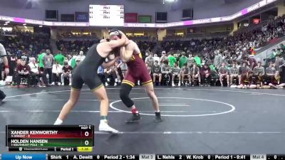 182 lbs Semis - Holden Hansen, 1-Southeast Polk vs Xander Kenworthy, 4-Ankeny