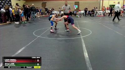 84 lbs Cons. Semi - Liam Oneill, Virginia Patriots vs Kyle Link, SMWC Wolfpack