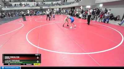 75 lbs Semifinal - Zeke Mikolyzk, Mn Elite vs Lucas Stevens, Summit Wrestling Academy