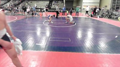 111 lbs Rr Rnd 3 - Carter Lemire, Doughboy vs Jonas DesRochers, Roundtree Wrestling Academy Black