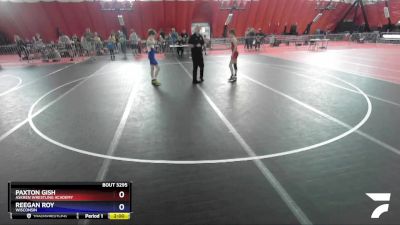 92 lbs 5th Place Match - Paxton Gish, Askren Wrestling Academy vs Reegan Roy, Wisconsin