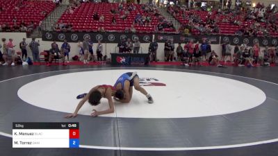 52 kg Cons 16 #1 - Kyle Menuez, Black Fox Wrestling Academy vs Maximus Torrez, Daniel Cormier Wrestling Club