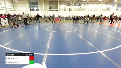 60 lbs Semifinal - Luca Amato, Team Tugman vs Logan Palermo, New England Gold WC