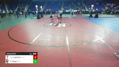 106 lbs Consi Of 8 #1 - Jack Lightfoot, Tewksbury vs Penn Boger, Concord-Carlisle