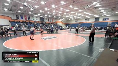 285 lbs Cons. Round 5 - Thomas Blackwell, John Carroll University vs Shelby Jones, Wisconsin-Whitewater