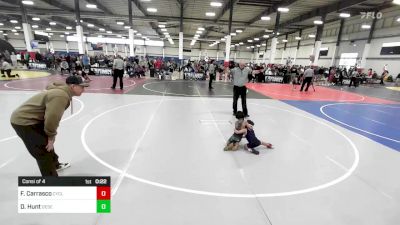 40 lbs Consi Of 4 - Frankie Carrasco, Cyclones vs Daxton Hunt, Desert Dogs WC