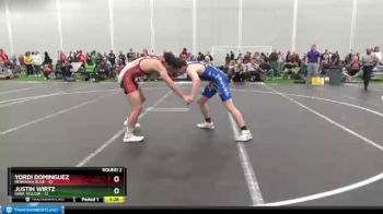 160 lbs Round 2 (8 Team) - YORDI Dominguez, Nebraska Blue vs Justin Wirtz, Iowa Yellow