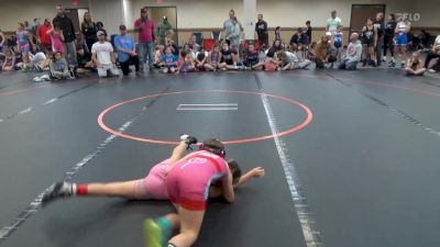 65 lbs Rr Rnd 2 - Harper Humphries, Phoenix Girls Blue vs Bristol Pope, Valkyrie Girls WC Pink