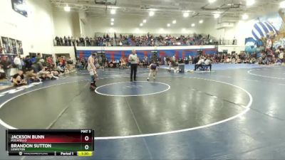 113 lbs Cons. Round 1 - Brandon Sutton, Lewiston vs Jackson Bunn, Pocatello