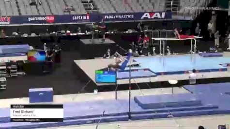 Fred Richard - High Bar, Massachusetts Elite - 2021 US Championships