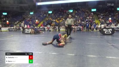 80 lbs Round Of 16 - Brady Sobuto, Great Valley vs Preston Dorn, South Park