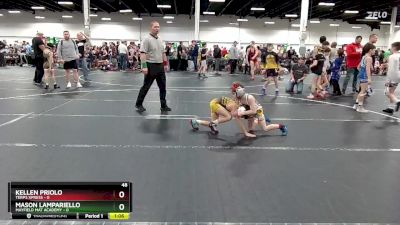 48 lbs Semis (4 Team) - Mason Lampariello, Mayfield Mat Academy vs Kellen Priolo, Terps Xpress