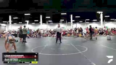 84 lbs Round 2 (4 Team) - Silas Dietrich, Mayfield Mat Academy vs Logan Bomgardner, Prestige Worldwide Throws