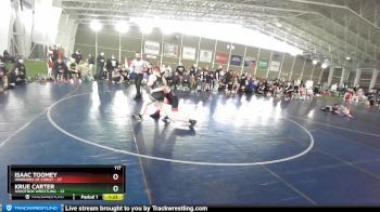 117 lbs Quarters & Wb (16 Team) - Krue Carter, Shootbox Wrestling vs Isaac Toomey, Warriors Of Christ
