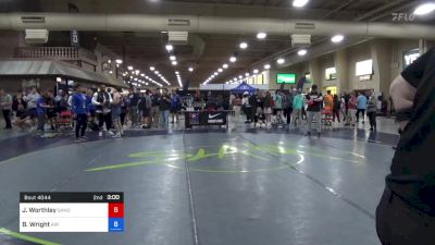 61 kg Cons 32 #2 - Jason Worthley, Sanderson Wrestling Academy vs Bubba Wright, Air Force Regional Training Center