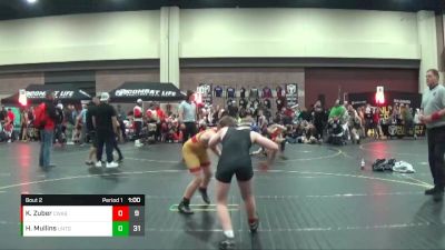 112 lbs Semis (4 Team) - Hayden Mullins, Untouchables vs Kellan Zuber, Contenders Wrestling Academy Blue